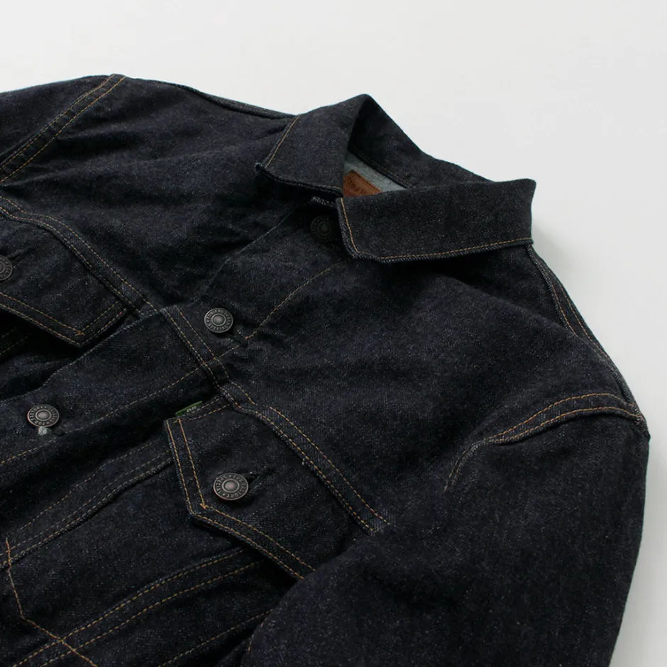 Jackets^FOB FACTORY / Selvage Denim 3rd Jacket indigo