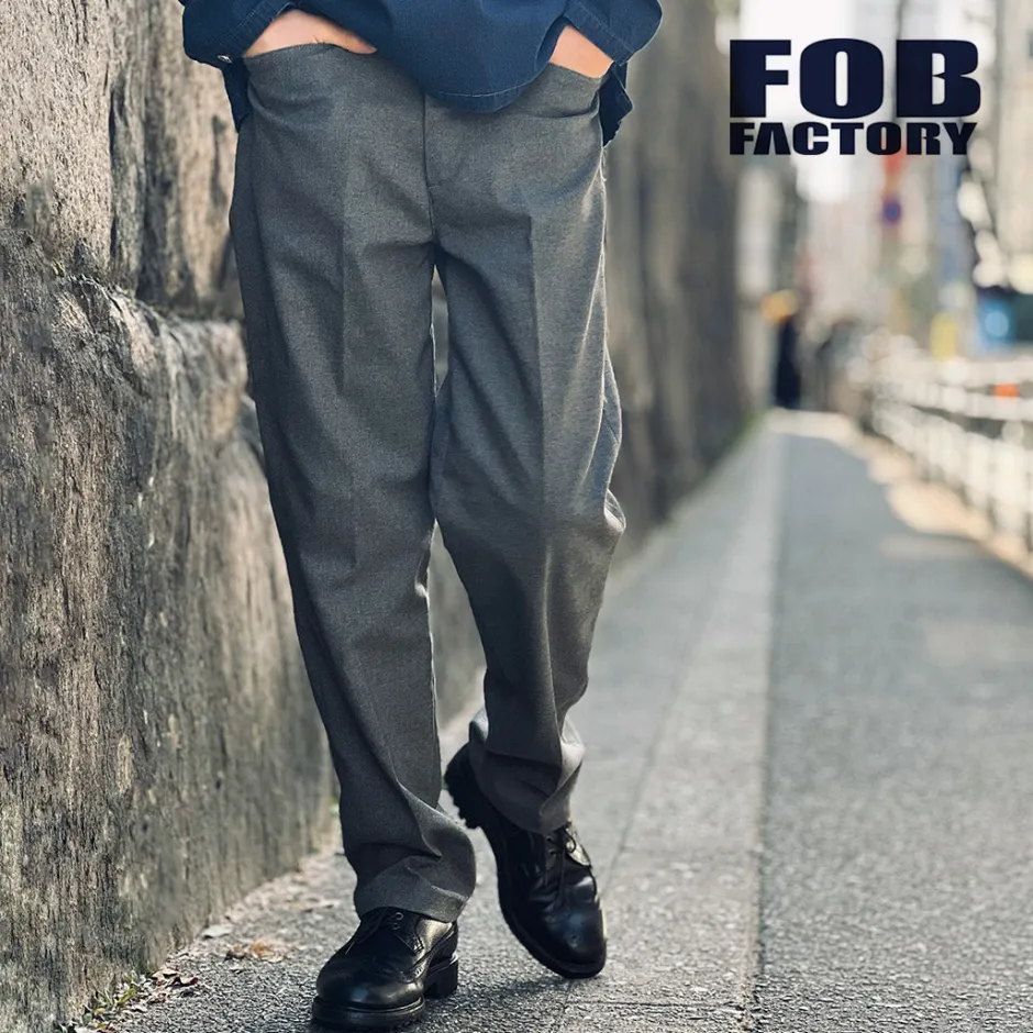 Work Pants & Chinos^FOB FACTORY / STA-PREST Wide Trousers