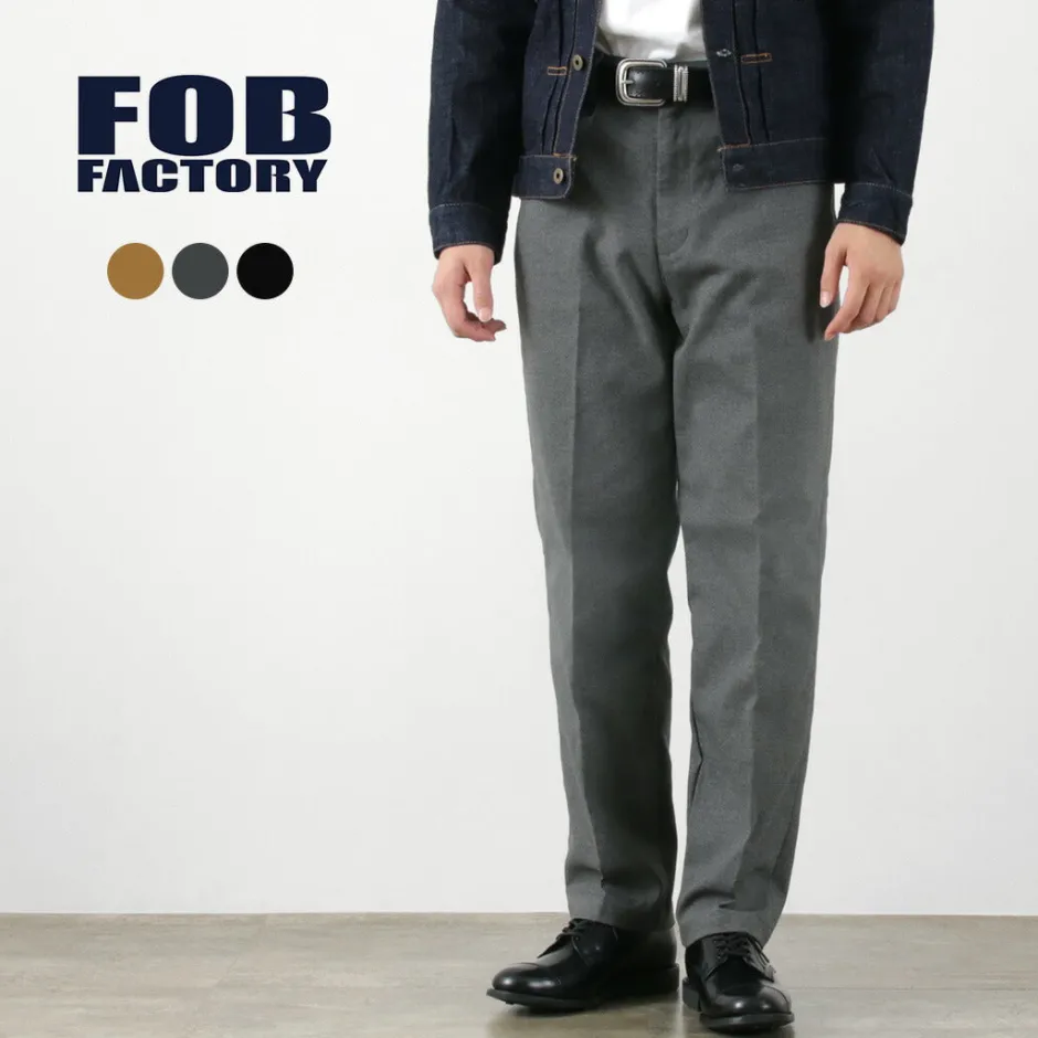 Work Pants & Chinos^FOB FACTORY / STA-PREST Wide Trousers