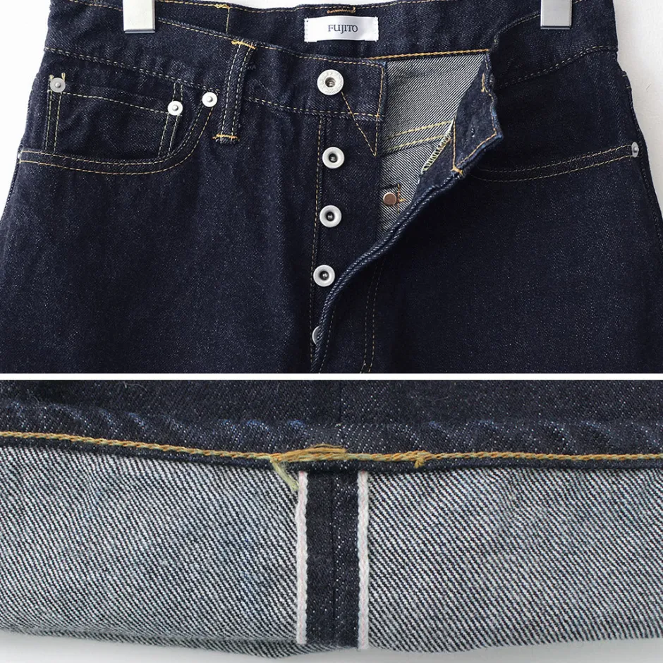 Jeans^FUJITO / Acer Denim Jeans navy