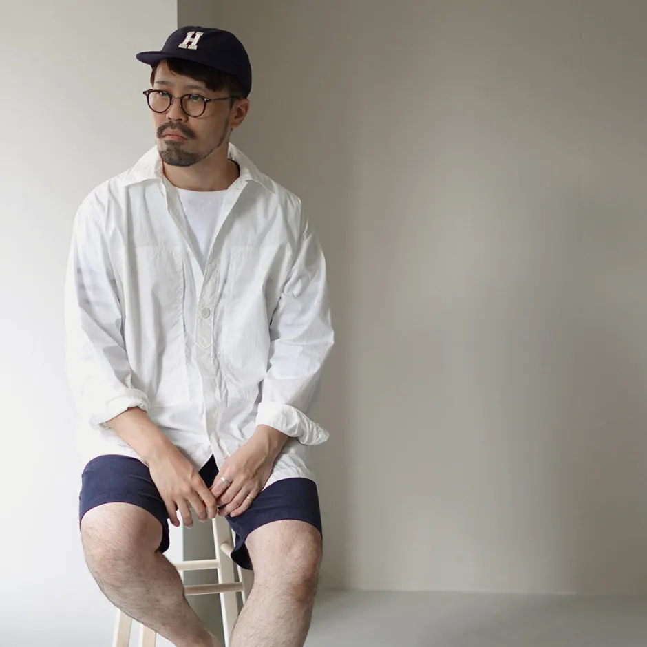 Shirts^FUJITO / Army Shirt Cotton Broad