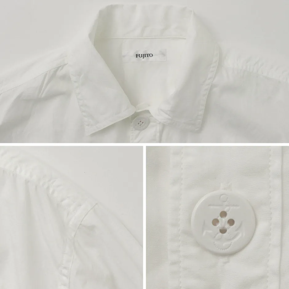 Shirts^FUJITO / Army Shirt Cotton Broad