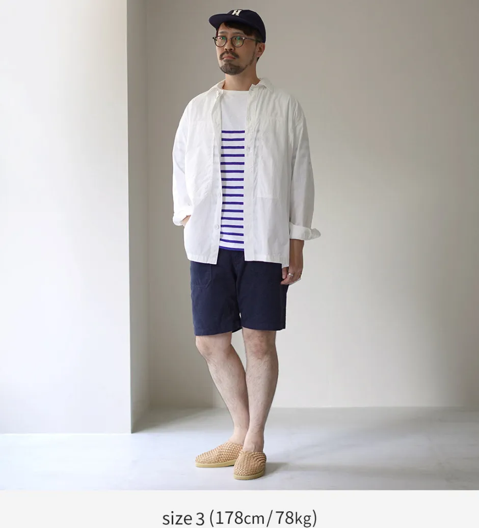 Shirts^FUJITO / Army Shirt Cotton Broad
