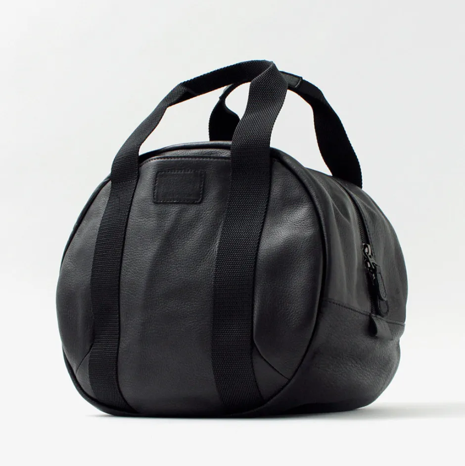 Tote Bags^FUJITO / Leather Helmet Bag black