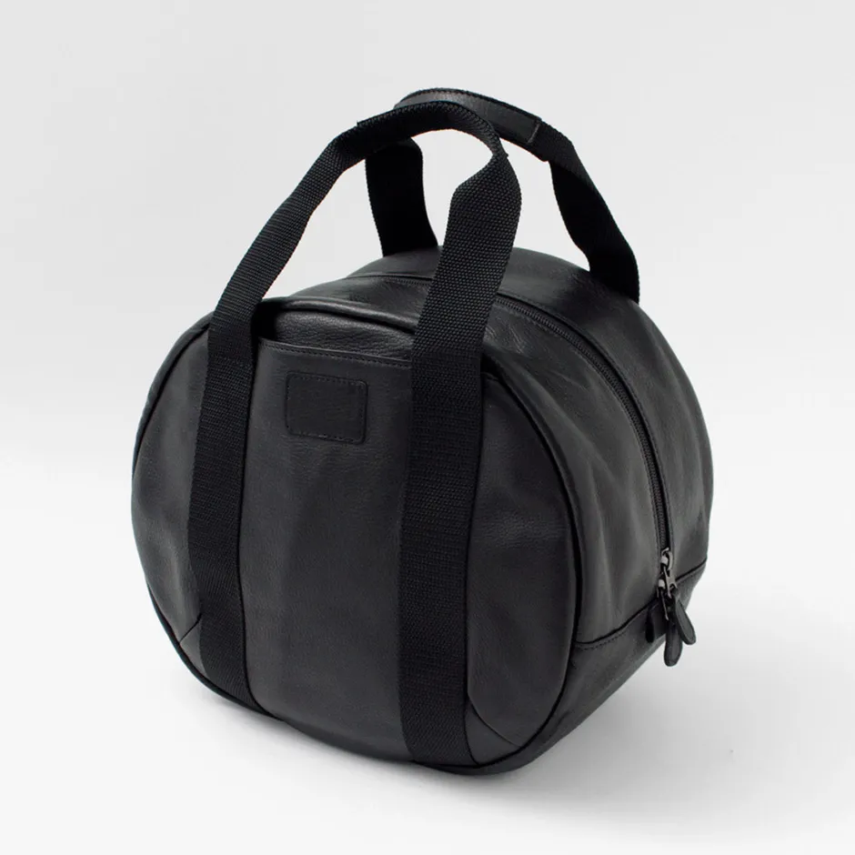 Tote Bags^FUJITO / Leather Helmet Bag black