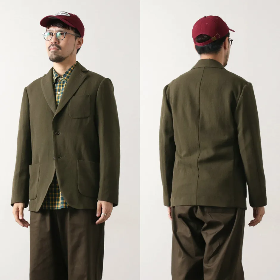 Jackets^FUJITO / Naun 2B jacket Wool serge