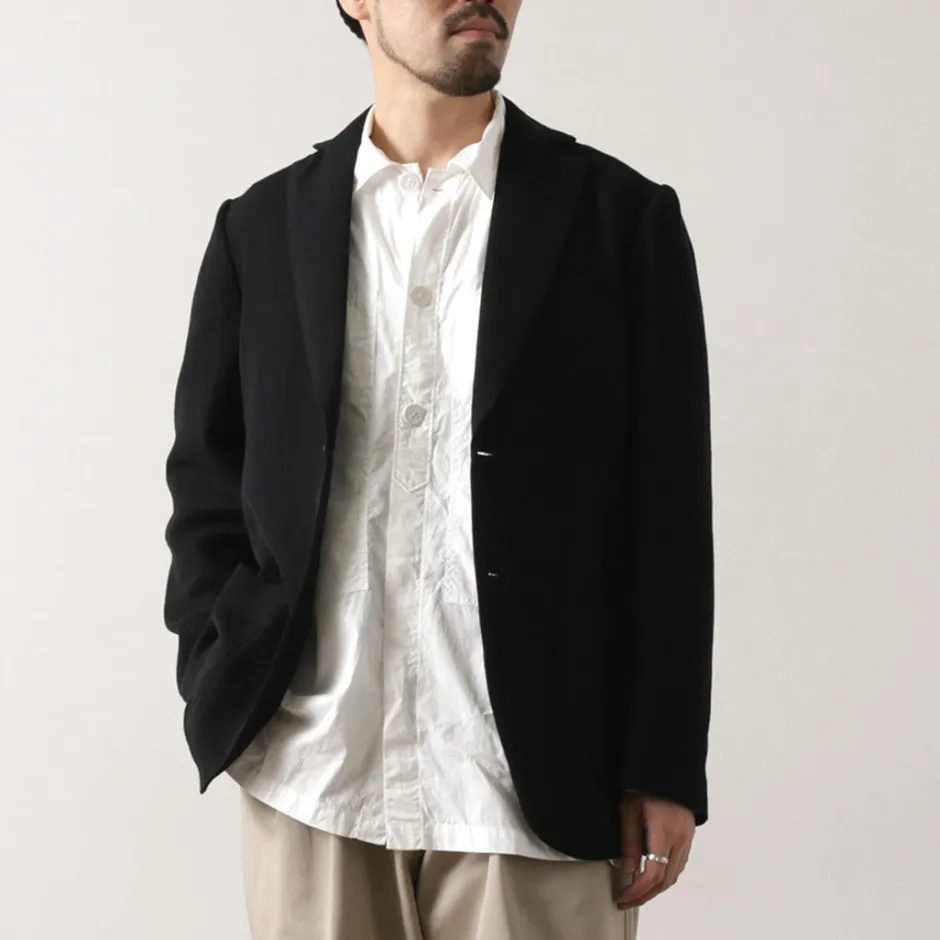 Jackets^FUJITO / Naun 2B jacket Wool serge