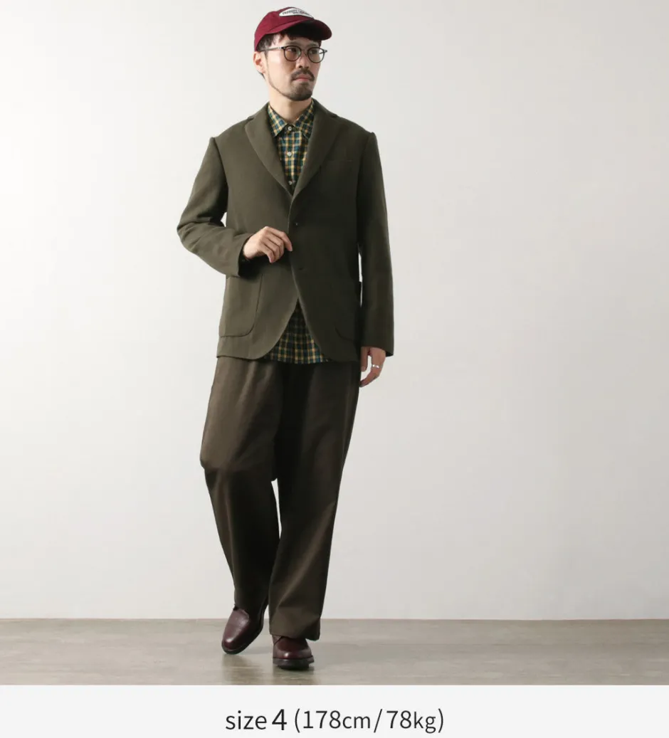 Jackets^FUJITO / Naun 2B jacket Wool serge