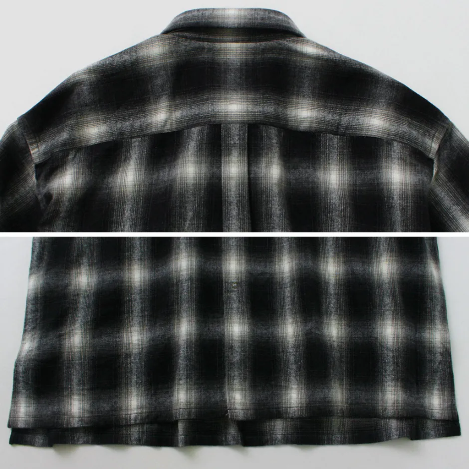 Shirts^FUJITO / Ring Shirt Ombre Check