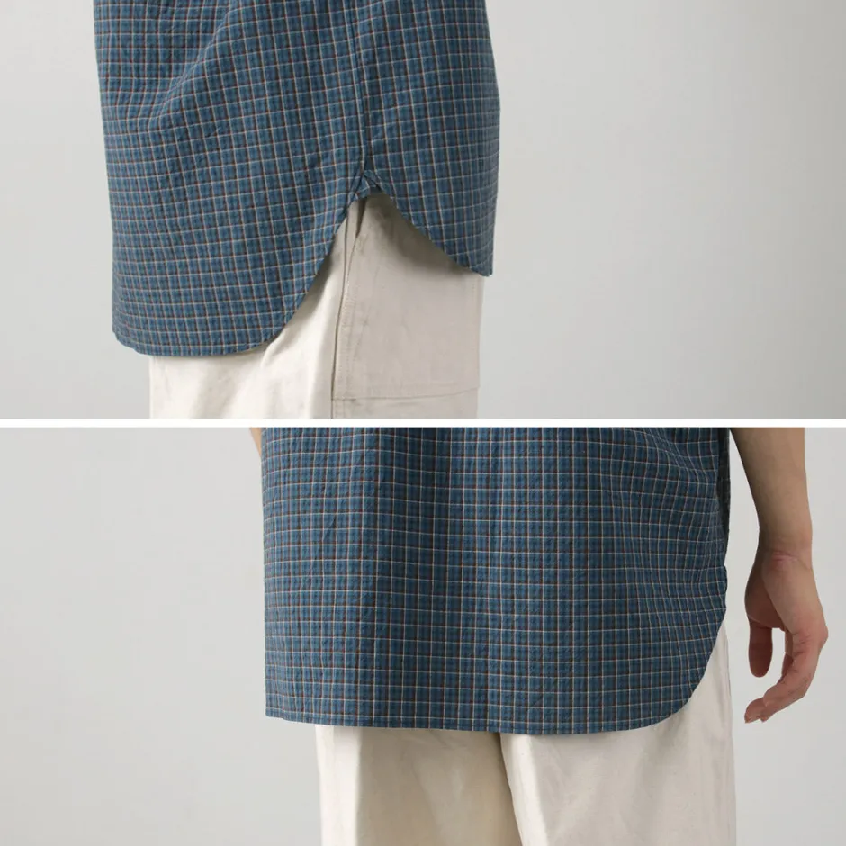 Shirts^FUJITO / Short Sleeve Fatigue Shirt navy