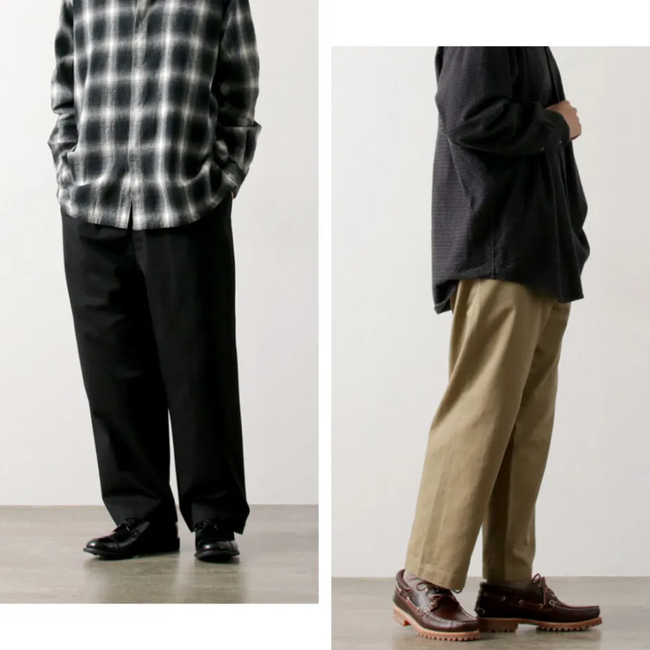 Work Pants & Chinos^FUJITO / 2-Tuck Trousers Chino