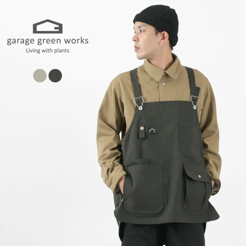 Vests^GARAGE GREEN WORKS / Garage Greenworks Apron 1