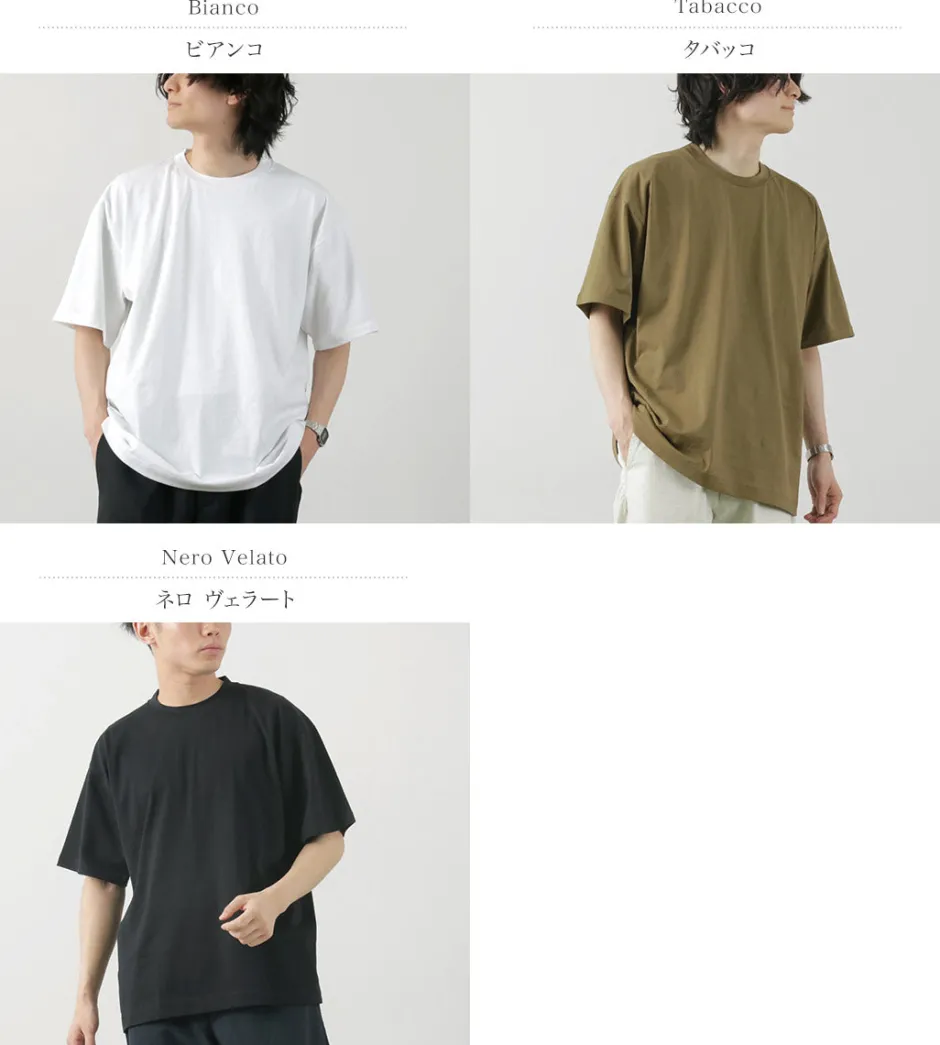 T-Shirts^GICIPI / GRANCHIO Crew Neck Relaxed Fit T-Shirt