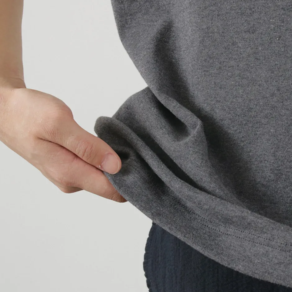 T-Shirts^GICIPI / VONGOLA Mock Neck Relaxed Fit Milled T-Shirt