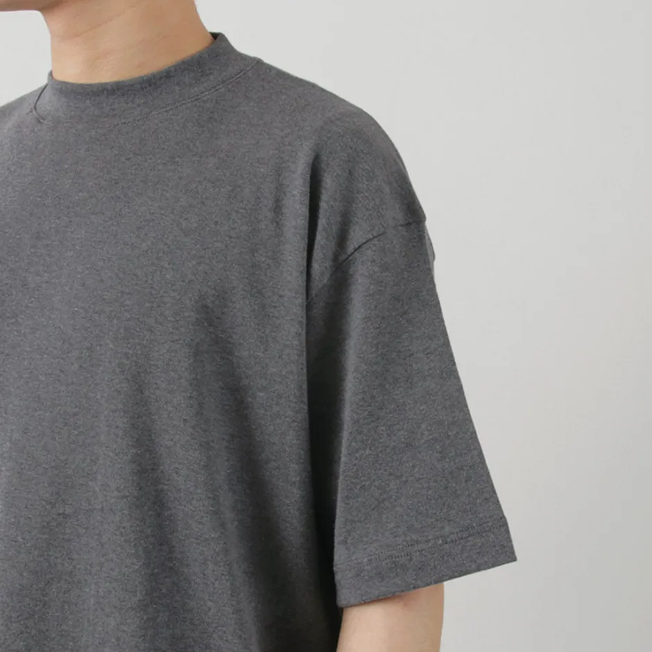 T-Shirts^GICIPI / VONGOLA Mock Neck Relaxed Fit Milled T-Shirt