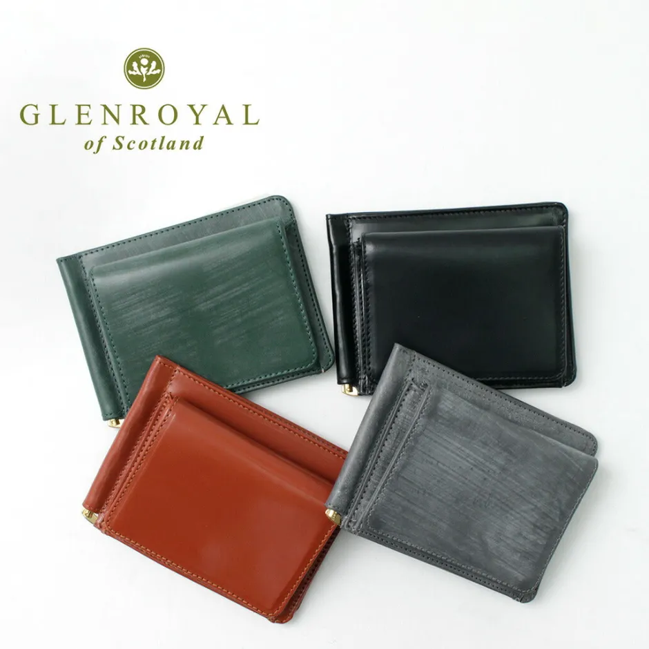 Wallets^GLENROYAL / MONEY CLIP WITH COIN POCKET