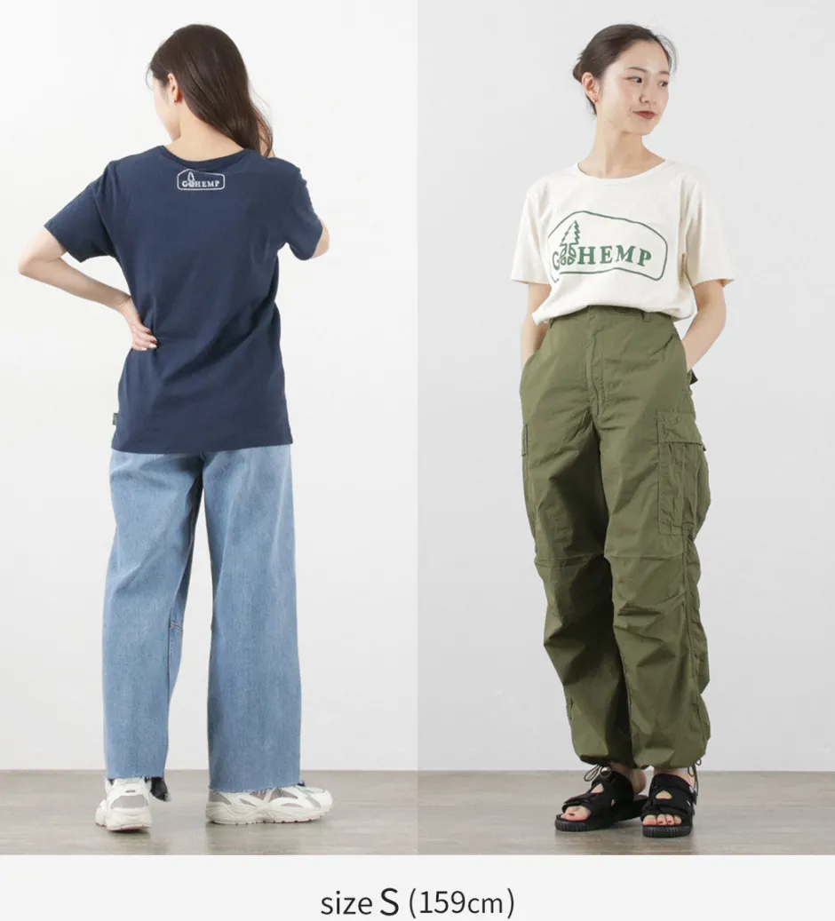 T-Shirts^GOHEMP / Box Logo Basic Short Sleeve T-Shirt