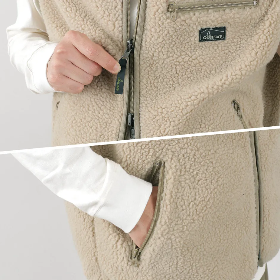 Vests^GOHEMP / Brown Lodge Vest
