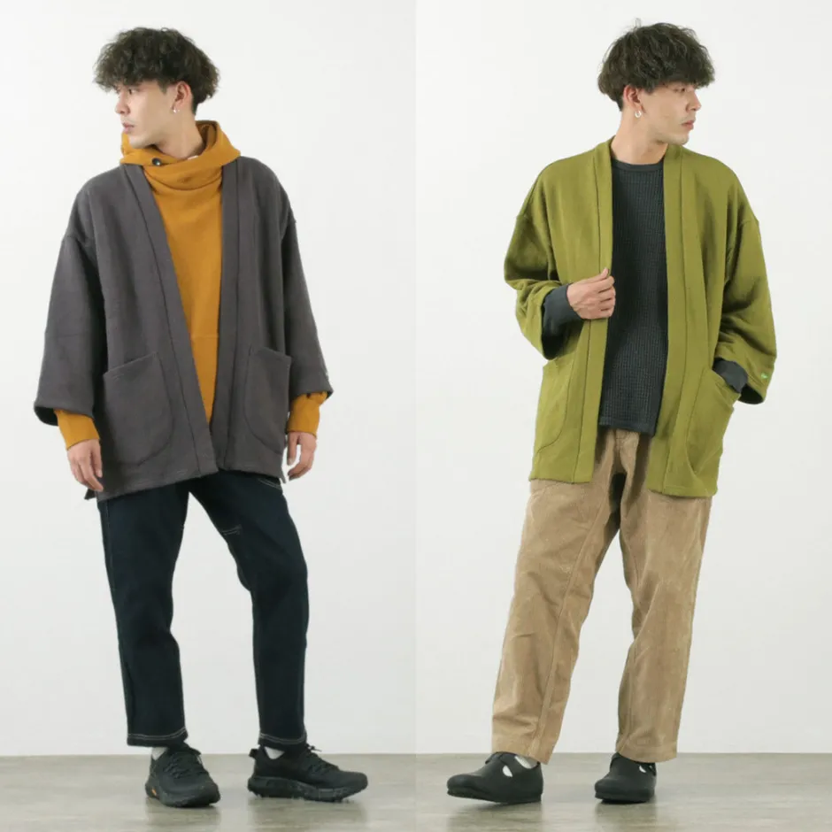 Cardigans^GOHEMP / Hemp Sweatshirt Haori Cardigan