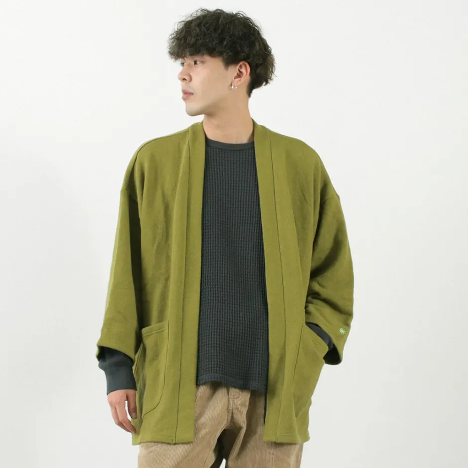 Cardigans^GOHEMP / Hemp Sweatshirt Haori Cardigan
