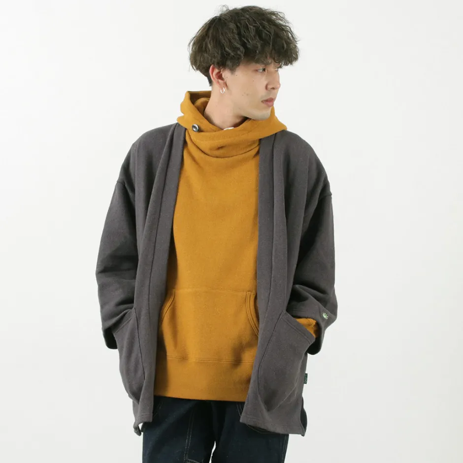 Cardigans^GOHEMP / Hemp Sweatshirt Haori Cardigan