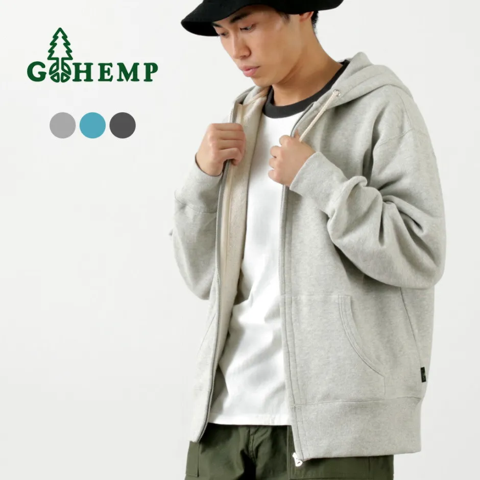 Sweatshirts^GOHEMP / Hemp Zip-Up Hoodie