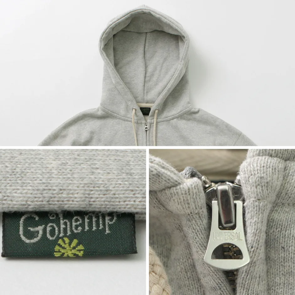 Sweatshirts^GOHEMP / Hemp Zip-Up Hoodie