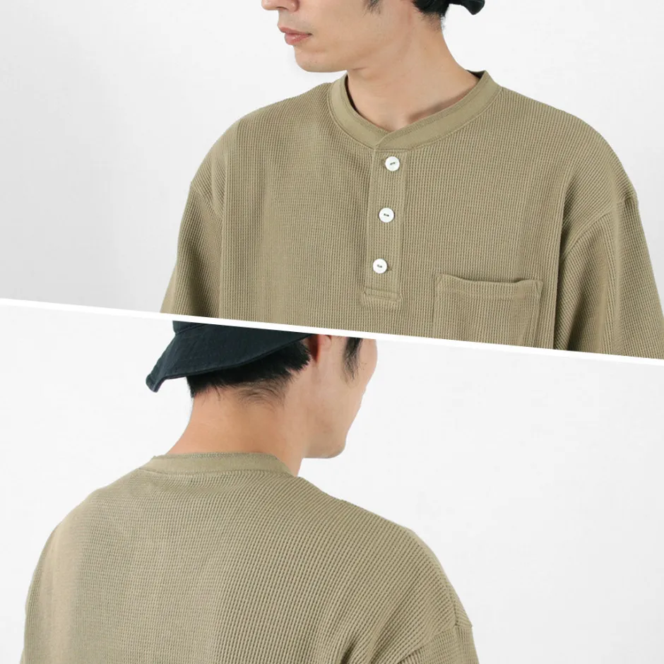 T-Shirts^GOHEMP / Henley PK Short Sleeve Shirt