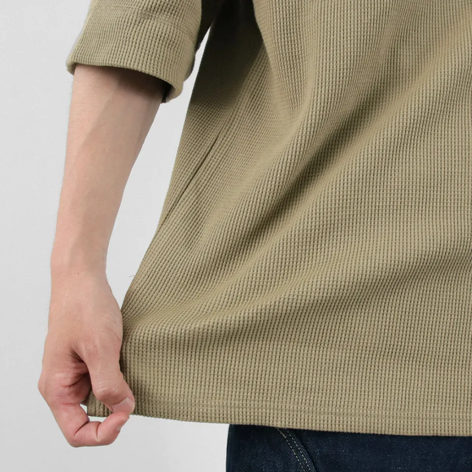 T-Shirts^GOHEMP / Henley PK Short Sleeve Shirt
