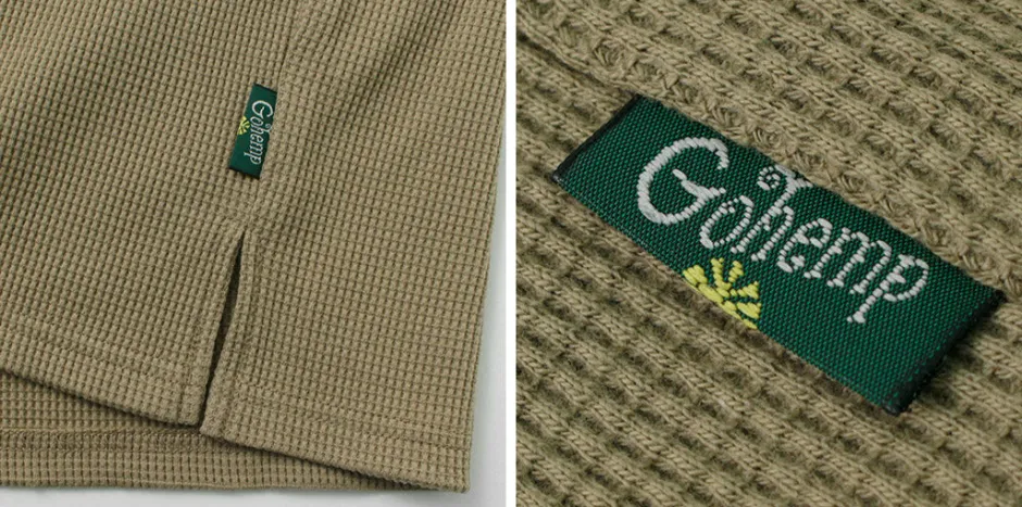 T-Shirts^GOHEMP / Henley PK Short Sleeve Shirt