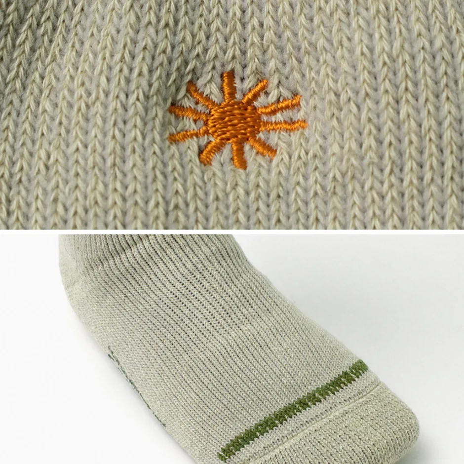 Socks^GOHEMP / Low Gauge Pile Crew Socks