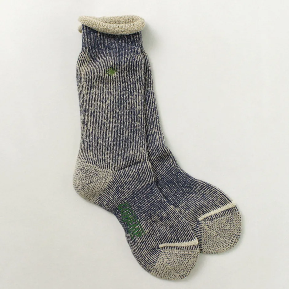 Socks^GOHEMP / Low Gauge Pile Crew Socks