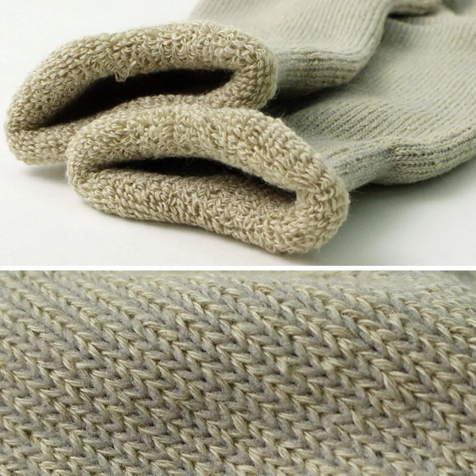 Socks^GOHEMP / Low Gauge Pile Crew Socks