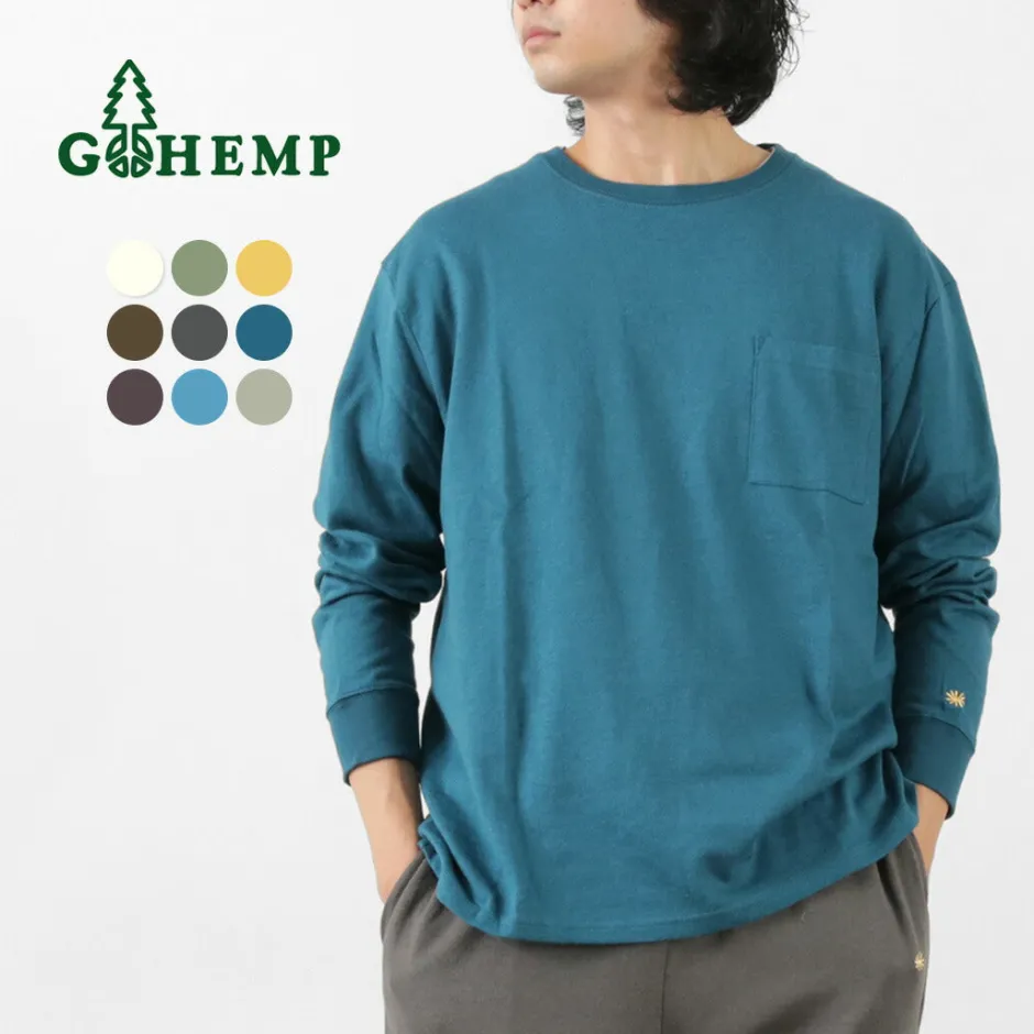 T-Shirts^GOHEMP / Low Pocket T-Shirt