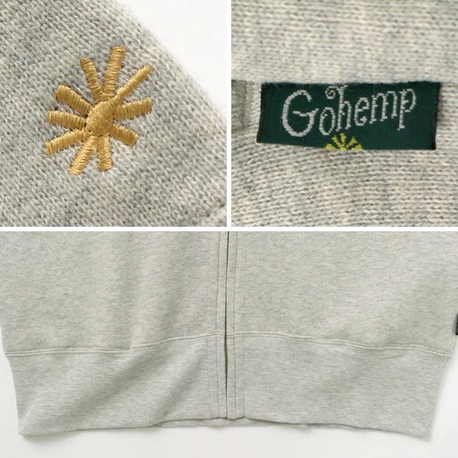 Sweatshirts^GOHEMP / Stand Up Zip Sweatshirt