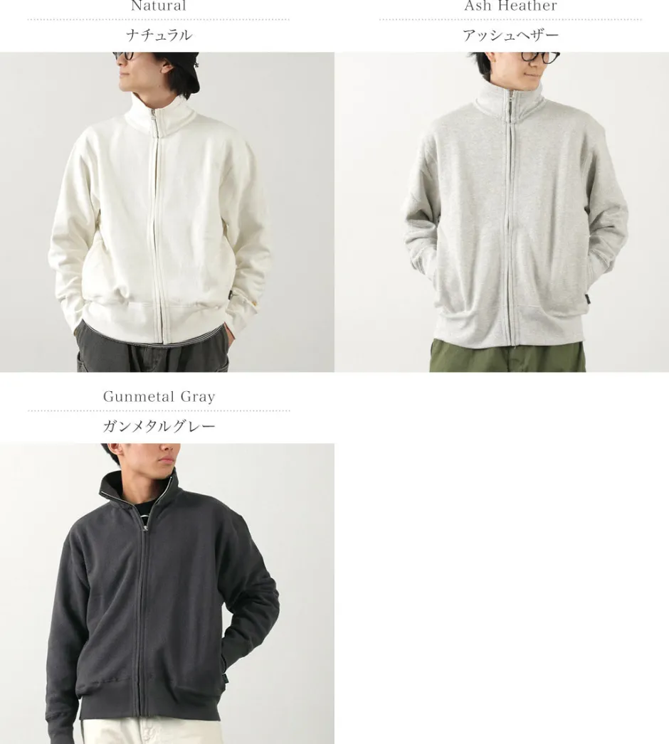 Sweatshirts^GOHEMP / Stand Up Zip Sweatshirt