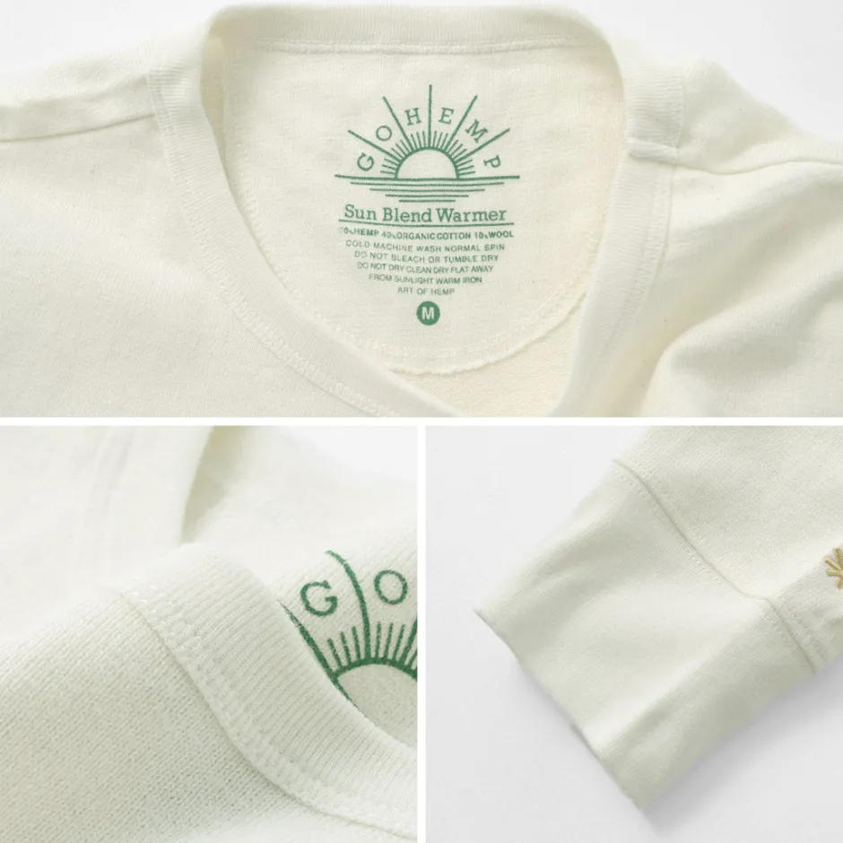 T-Shirts^GOHEMP / Sunblend Warmer Basic Long Sleeve T-Shirt