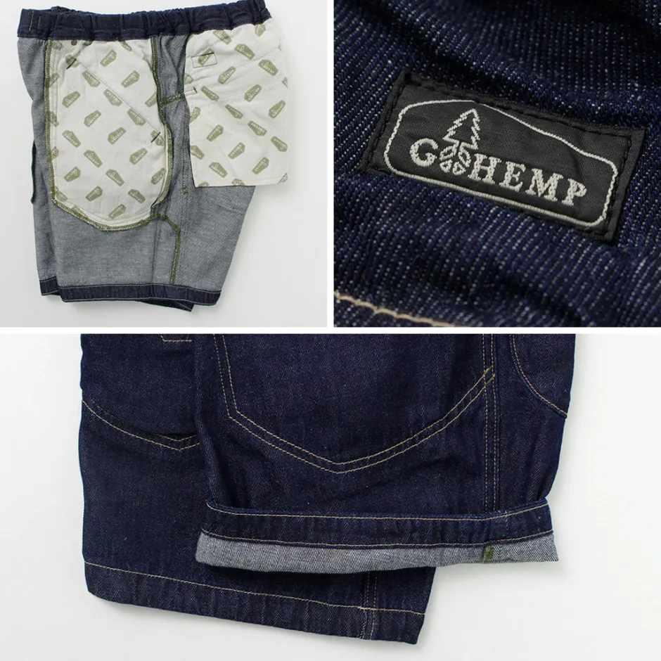 Shorts^GOHEMP / Traveler Easy Shorts indigo