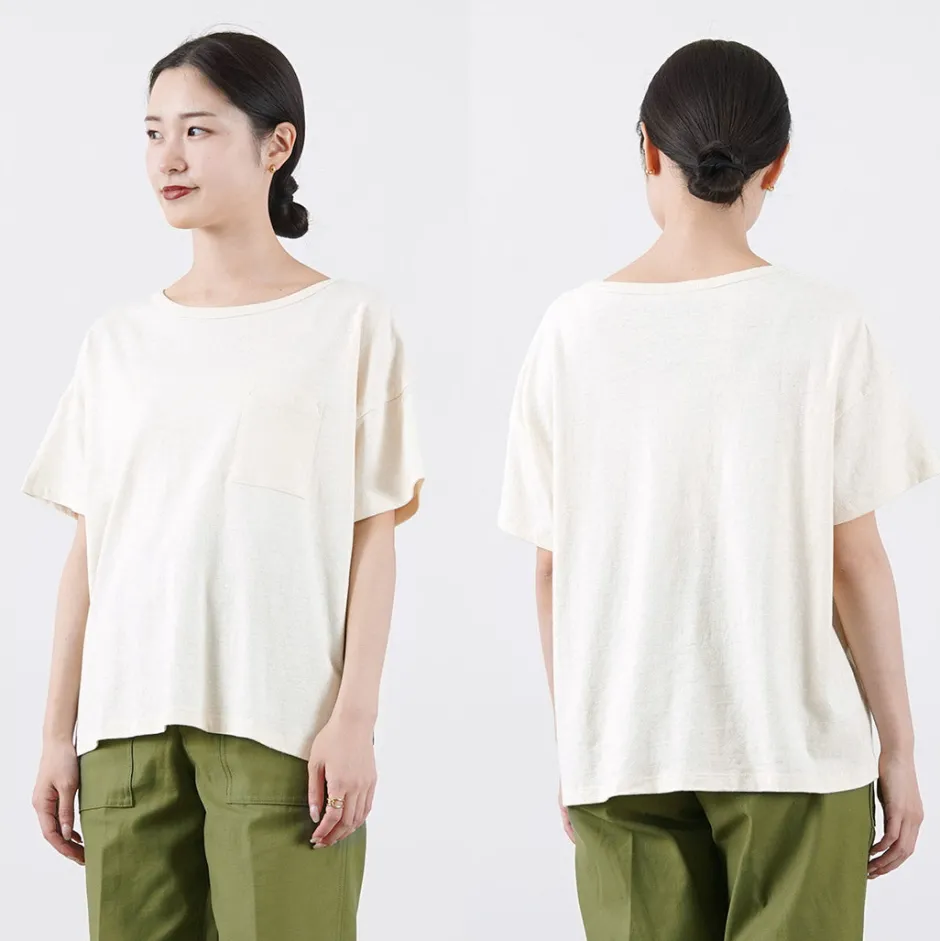 T-Shirts^GOHEMP / Wide Pockets T-Shirt