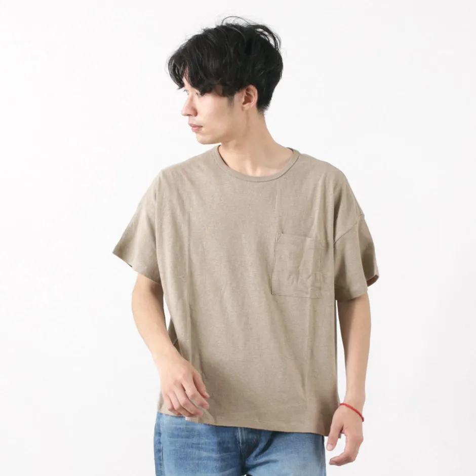 T-Shirts^GOHEMP / Wide Pockets T-Shirt