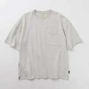 T-Shirts^GOHEMP / Wide slit T-shirt Heather