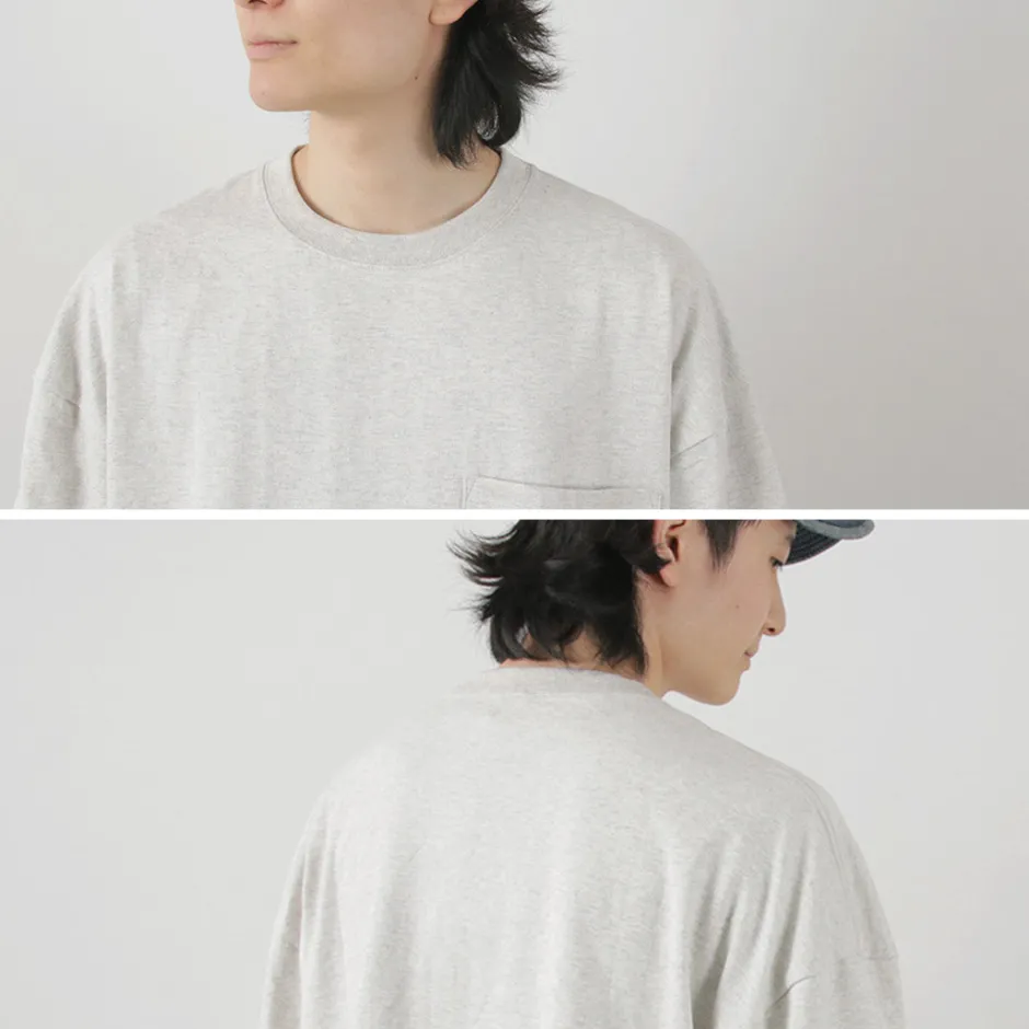 T-Shirts^GOHEMP / Wide slit T-shirt Heather