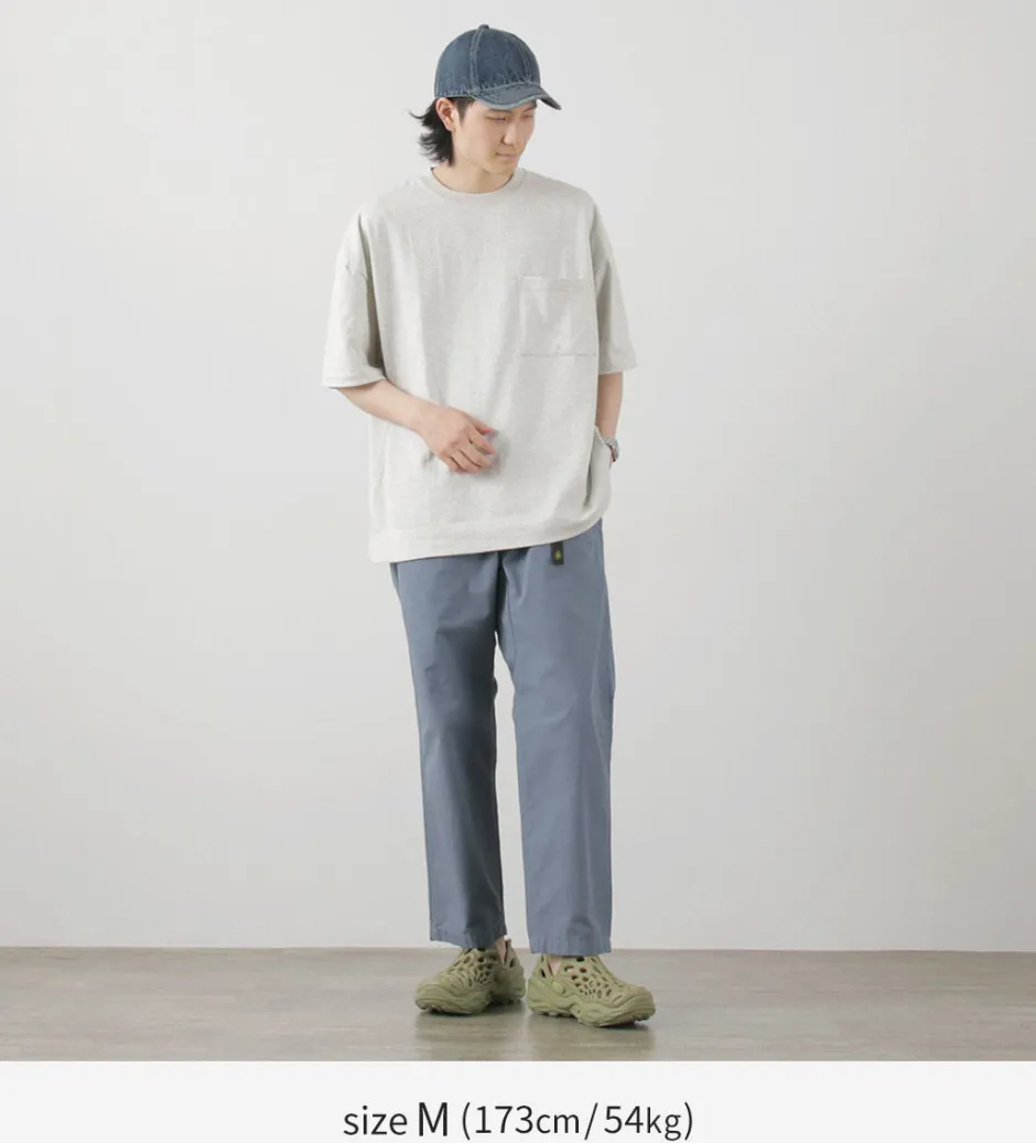 T-Shirts^GOHEMP / Wide slit T-shirt Heather