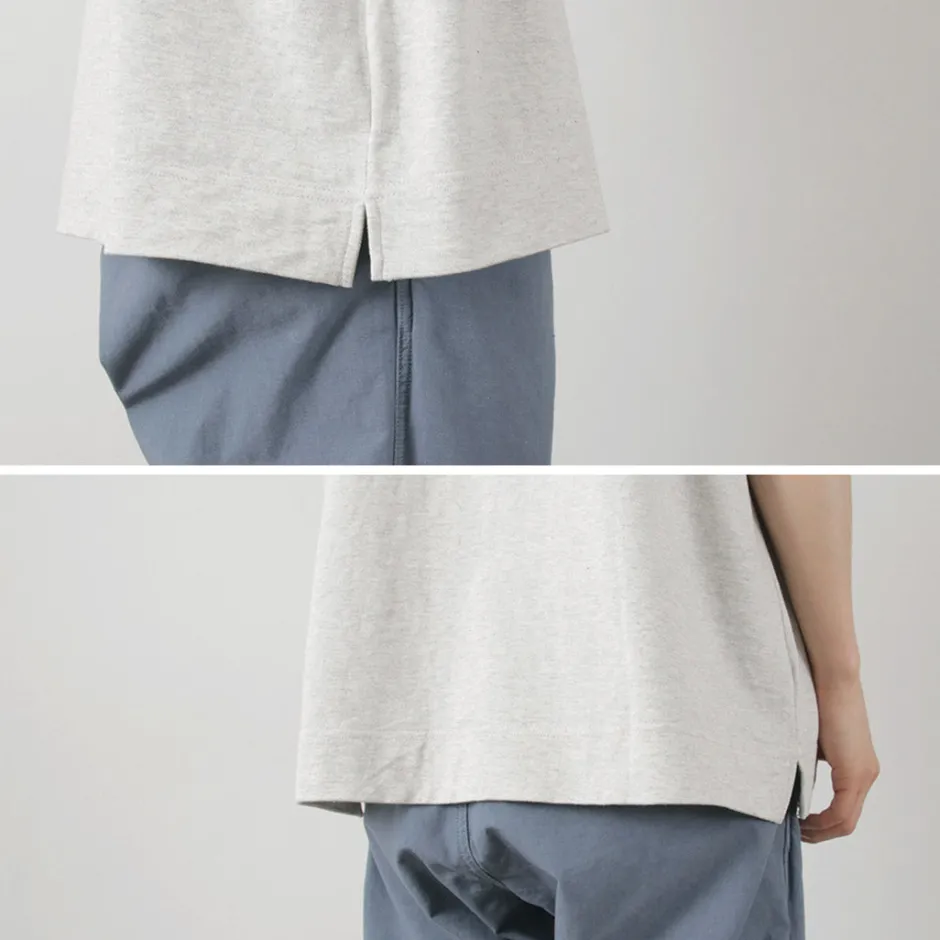 T-Shirts^GOHEMP / Wide slit T-shirt Heather