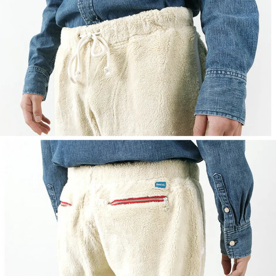 Trousers^GOOD ON / Boa pants