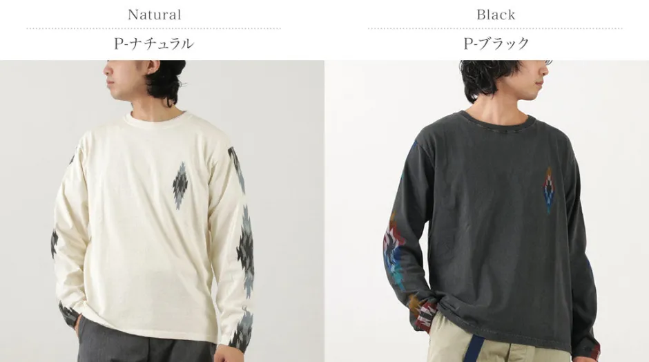 T-Shirts^GOOD ON / Chimayo Long Sleeve Crew T-Shirt