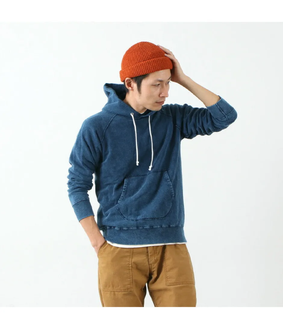 Sweatshirts^GOOD ON / GOBW1203 IS Raglan Pullover Hooded Sweatshirt indigo