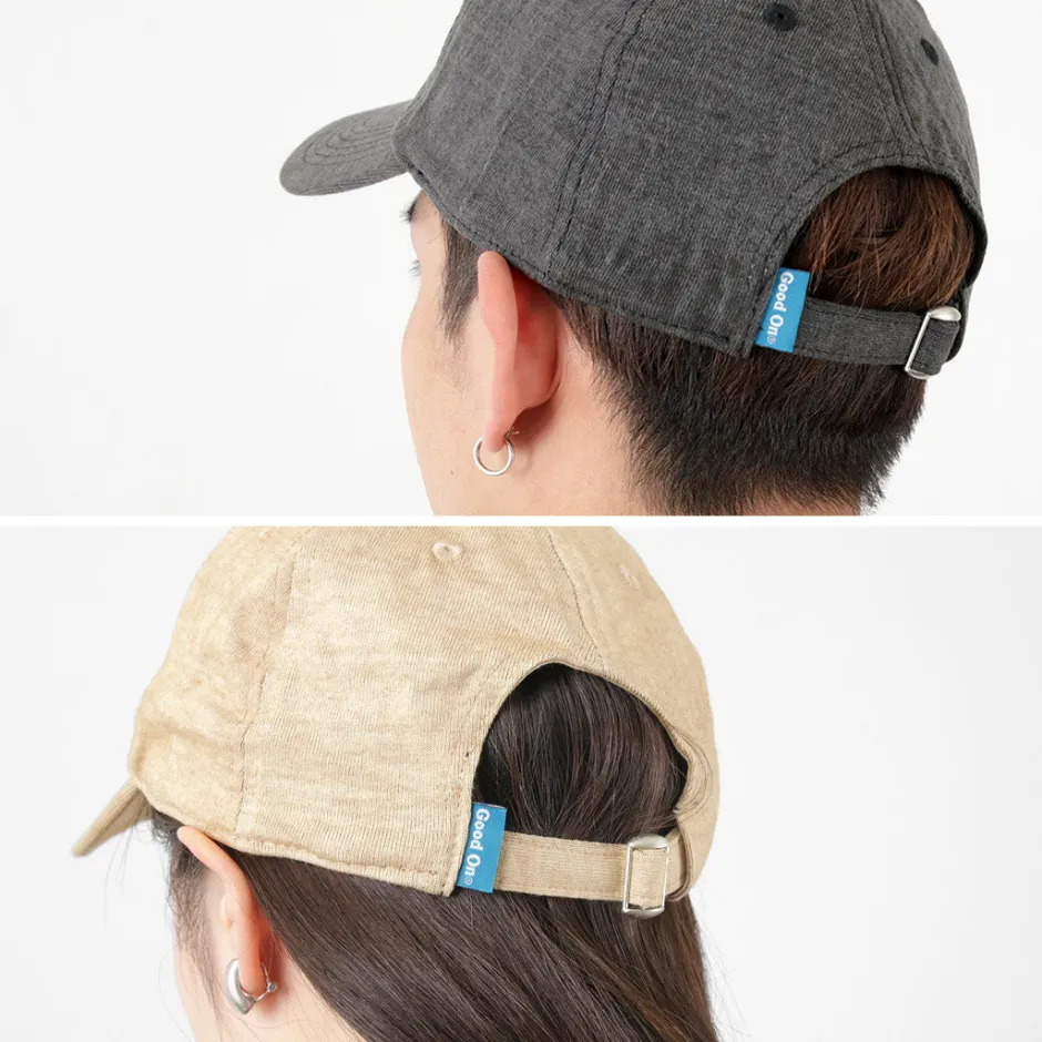 Hats^GOOD ON / Arch Logo Embroidered Cap