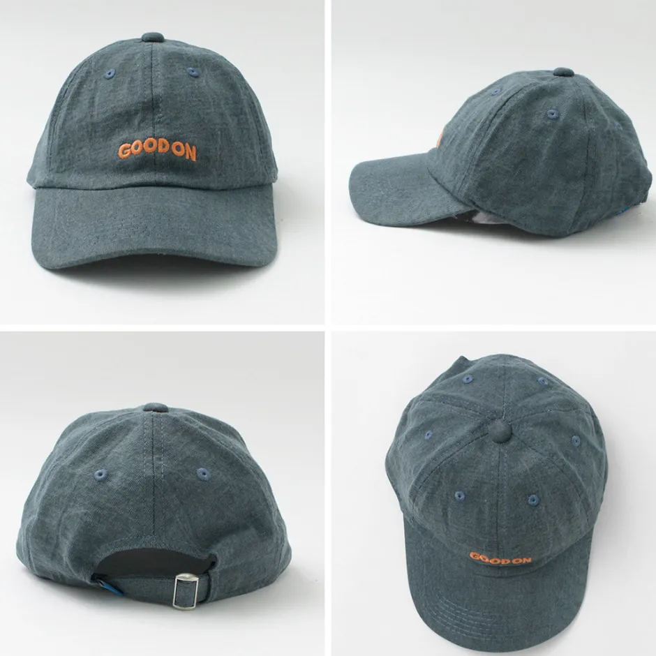 Hats^GOOD ON / Arch Logo Embroidered Cap
