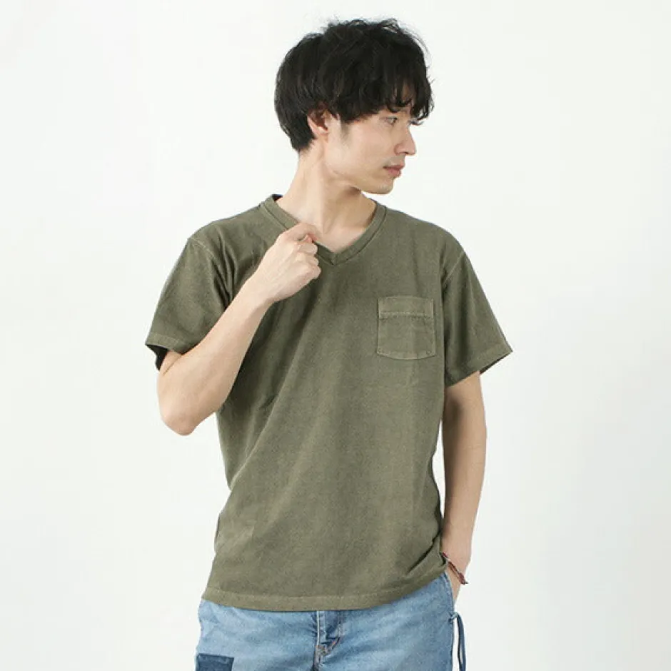 T-Shirts^GOOD ON / GOST1408 Short sleeve V-neck pocket T-shirt